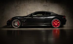 mazerati with ez spare wheel