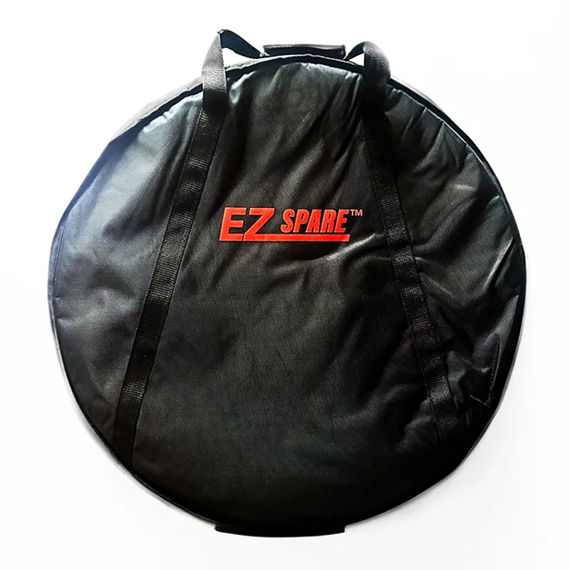 Our bag, measuring 27.5 x 7 inches, provides a snug fit for your spare wheel, keeping it safe and compact.